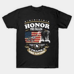 Honor The Fallen Thank The living T-Shirt